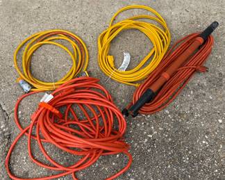 Lot of 4 Extension Cords