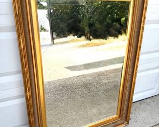 Large Gilded Mirror