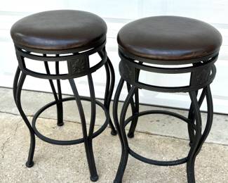 Set of 2 Counter Height Bar Stools
