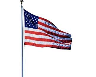 20 ft. Aluminum Flagpole with 3 ft. x 5 ft. U.S. Flag