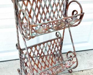 Iron Magazine Rack
