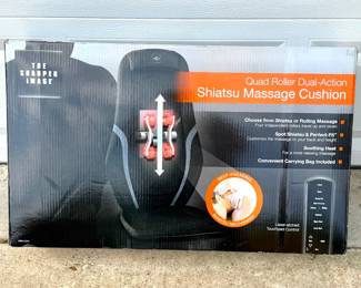 The Sharper Image Shiatsu Massage Cushion