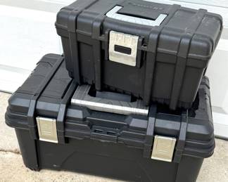 Set of 2 Husky Tool Boxes