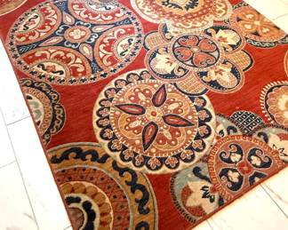 Karastan English Manor New Zealand Wool Pile Rug