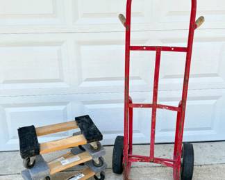 Dolly Lot - Hand Truck and 3 Furniture Dollys