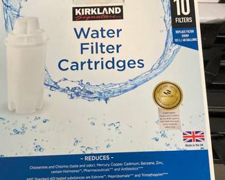 Kirkland Signature Water Filter Cartridges (10-Pack) for Brita Pitchers