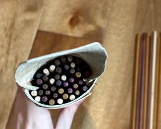 Artisanal Incense Sticks with Leather Case