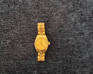 Vintage Rolex Lady-Datejust Ref. 6917 18k Yellow Gold Watch