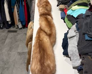 Vintage Fox Fur Stole by Leo Reitner Furs