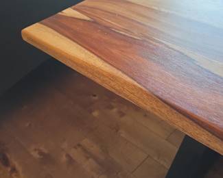 Canadel Loft Collection Live Edge Table and Chairs