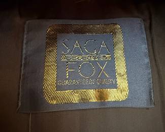 Vintage Saga Fox Fur Coat