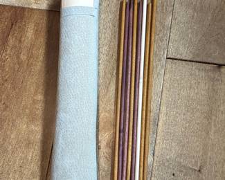 Artisanal Incense Sticks with Leather Case