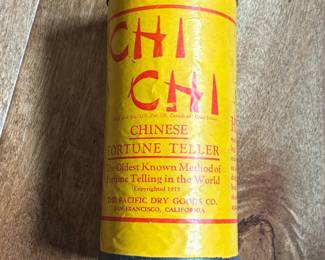 1915 Chi-Chi Chinese Fortune Teller Game