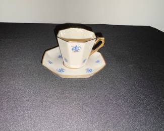 Vintage Leneige Demitasse Cup and Saucer