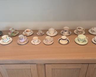 Collection of Vintage Demitasse and Teacup Sets