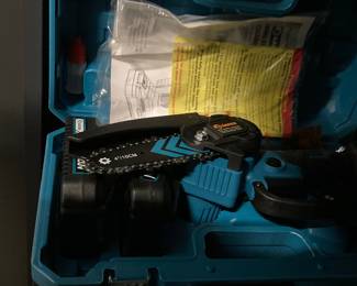 Saker 4-Inch Mini Electric Chainsaw