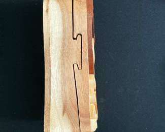 Carver Dan's Handcrafted Wooden Angel Puzzle Box