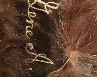 Vintage Dark Brown Mink Fur Stole