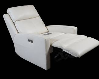 Bassett Leather Power Recliner