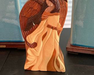 Carver Dan's Handcrafted Angel Puzzle Box