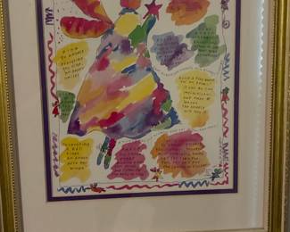 SARK 'Ways to be with Angels' Framed Art Print