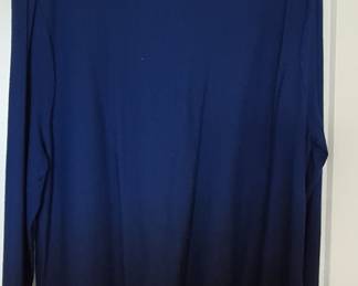 Chico's Ombre Long Sleeve Knit Top Size 3 (XL)