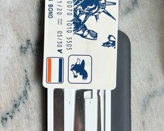 James Bond Credit Card Lock Pick Set