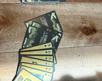ClubTac Tactical Playing Cards - Master Sergeant Rank