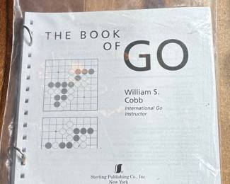 The Book of Go by William S. Cobb with Go Game Set