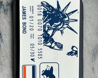 James Bond Credit Card Lock Pick Set
