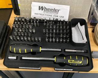 Wheeler Engineering 89-Piece Professional Gunsmithing Screwdriver Set