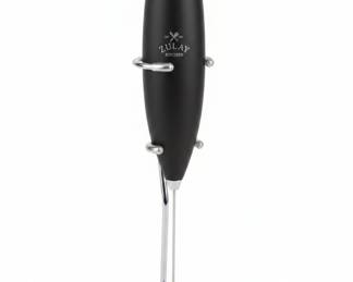Zulay Kitchen "Tornado" Triple Whisk Milk Frother with Stand