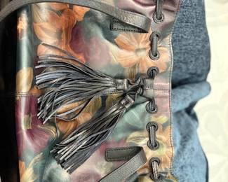 Patricia Nash Floral Leather Handbag Collection