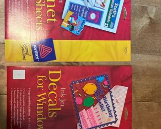 Avery Inkjet Magnet Sheets and Window Decals