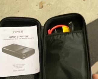 Type S AC56794-60 Jump Starter & Portable Power Bank with Wireless Charging