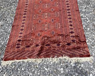 Hand-Knotted Afghan Baluch Rug