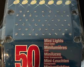 Lemax 50 Mini Light Set (Clear) - 2005 Packaging