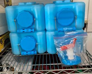 WaterBrick 3.5 Gallon Stackable Water Containers - 4 Pack