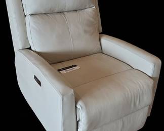 Bassett Leather Power Recliner