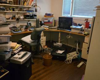 Office - just getting started working in here.