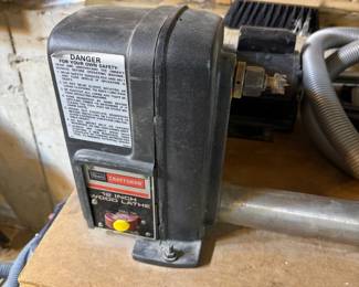 Craftsman wood lathe and accessories