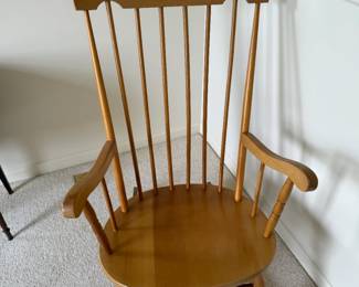 Maple rocking chair