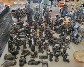 Michael Ricker pewter figurines