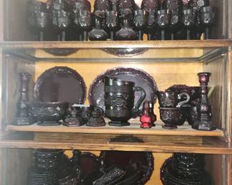 Avon Ruby Glass