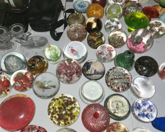 Paperweight collection