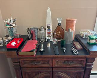 Vintage bar ware