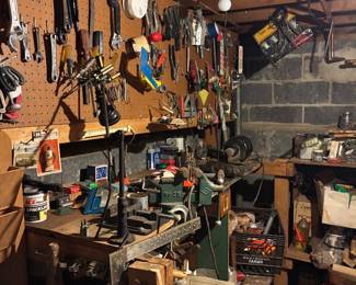 Assorted hand tools