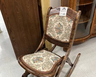 antique folding chair will ship this item if you call us.