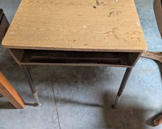 Vintage School Desk