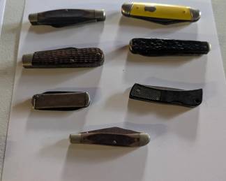 Small Knives - All with Good Edges